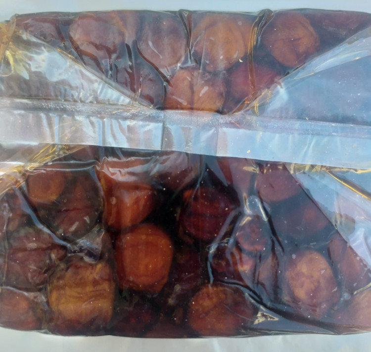 خرما خاصویی تر درجه یک صادراتی در بسته بندی ۲ کیلوگرمی